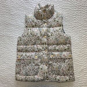 J. Crew Puffer vest in Liberty Tapestry floral with PrimaLoft, size XXS